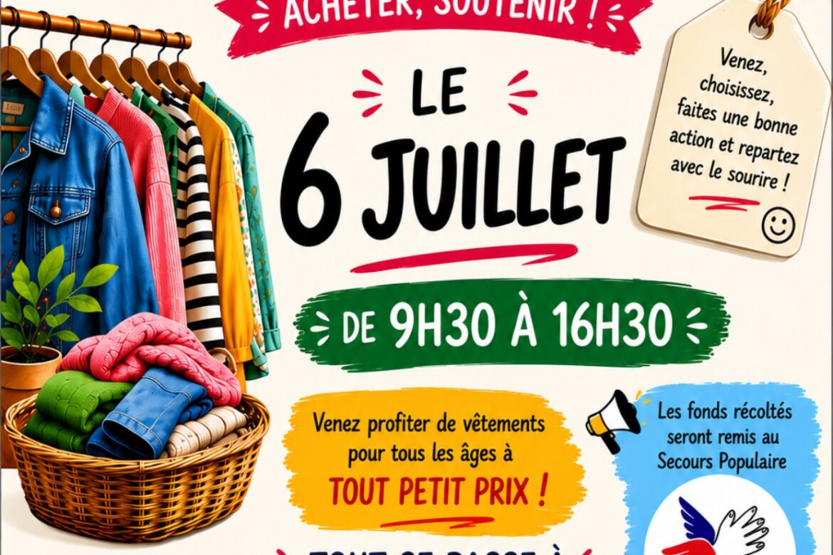 Vente Solidaire FAP et Secours Populaire Français